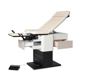 Enochs Power High-Low Exam Tables - High-Low Foot Operated Power Adjustable Exam Table, Sand - 4200LHBECWDS