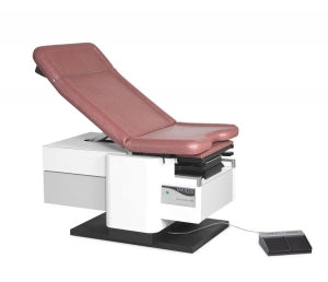 Enochs Power High-Low Exam Tables - High-Low Foot Operated Power Adjustable Exam Table, Wine - 4200RHGRPGWW