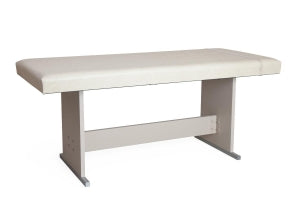 Enochs Treatment Tables - Treatment Table with H Brace, 32" x 32" x 72", Beige / Fawn - 49BEFN