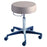 Medline Pneumatic Exam Stools - Pneumatic Exam Stool, No Back, Clamshell, 17.25" to 24.5" - MDR505CLAM