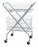 Clinton Industries Inc Folding Wire Utility / Mail Cart & Baskets - Wire Basket for MDR51233 Mail Cart, 6" - 51206