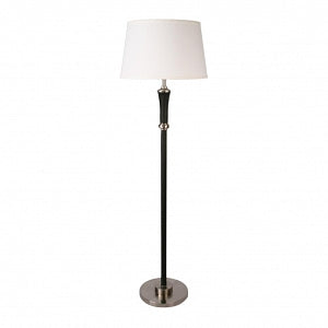 Arkansas Lighting Floor Lamps - Floor Lamp in Black Matte with Nickel Base - 5799FPC