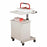 Clinton Industries Phlebotomy Carts - Pneumatic Phlebotomy Cart, 4-Bin, High Base - 67203