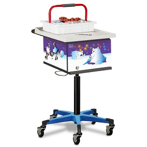 Clinton Industries Pediatric Phlebotomy Carts - CART, PHLEBOTOMY, PEDIATRIC, COOL PALS - 67231