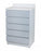 Enochs Exam Cabinets - CABINET, EXAM, 5 DRWR, 40HX25WX18D, GREY - 67GRPG