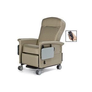 Champion Chair Ascent II Series Recliner - Ascent II Power Recliner, Trendelenburg, Aquamarine Vinyl - 67PT19-T