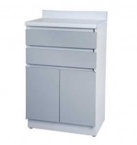 Enochs Exam Cabinets - CABINET, EXAM, TREATMENT, 2 DRAWER, GREY - 68GRPG