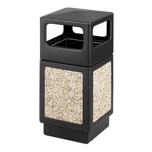 Safco Products Canmeleon Indoor / Outdoor Trash Cans - Canmeleon Indoor / Outdoor Trash Can, Side Open, 38 gal. - 9472NC