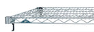 Intermetro Super Adjustable Super Erecta Carts and Shelving - Super Adjustable Super Erecta Chrome Wire Shelf, 24" x 72" - A2472NC