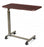 Medline At Home 100 and 150 Series Overbed Tables - At Home Thermofoil Overbed Table, Mahogany - MDRAHOBT150ET