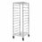 Quantum Storage Systems Bin Carts - Single Bay Bin Cart with 11 Levels, No Bins, 21" x 24" x 69" - BC212469M11