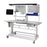 Capsa Solutions ErgoSmart Prep Tables - TABLE, 60", HAND CRANK, SS, PKG C - B-ESMART-SH60-K3