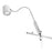 Waldmann Halux LED Exam Lights - LIGHT, EXAM, GOOSENECK, W/CLAMP, HG US PLUG - D15507100