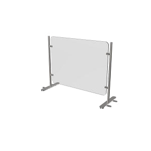 Tarrison Plexiglass Portable Barriers - Portable Plexiglass Barrier, 36" - EP5G-36P