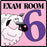 Clinton Industries Inc Exam Room Number Signs - SIGN, PEDIATRIC ANIMALS, EXAM ROOM 6 - EX6