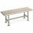 InterMetro Gowning Bench - Gowning Bench Stainless Steel, 16" x 36" x 18" - GB1636S