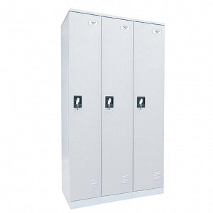 Sandusky Lee Corporation Storage Lockers - LOCKERS, 3 WIDE, 1 TIER, 36"WX18"DX72"H - KDCL7236/3-DVG