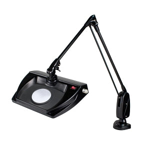 Dazor LED Clamp Base Magnifier Lights - LIGHT, MAGNIFIER, LED, CLAMP BASE, BLACK - L1509R-16-BK