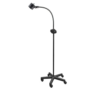 Dazor CFL Mobile Floor Stand Light - LIGHT, TASK, LED, MBL FL, FLEXARM, 350L, BK - LED-FA25MRS-BK