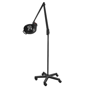 Dazor Circline Mobile Floor Stand Magnifier Lights - LIGHT, MAGNIFIER, CRCLIN, MBL FLR, 16DIOP, BK - LMC710-16-BK