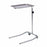 Clinton Industries Chrome Mayo Stands - Chrome Mayo Stand, Single Post, 19" x 12-3/4" - M-21