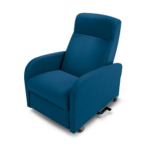 Champion Chair Passage Series Recliner - Passage Recliner with Fixed Arm, Colonial Blue - PF74T45-FB