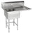 Tarrison Stainless Steel Sinks - Single Stainless Steel Sink with Right Drain - PS1-18R