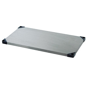 Quantum Storage Solid Stainless Steel Shelves - 14" x 48" Solid Stainless Steel Shelf - 1448SS