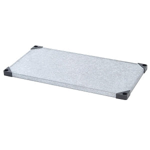 Quantum Storage Solid Galvanized Steel Shelves - 14" x 60" Solid Galvanized Steel Shelf - 1460SG