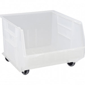 Quantum Storage Systems Clear-View Storage Bins - Clear Bin, 16-1/2" x 18" - QUS275MOBCL