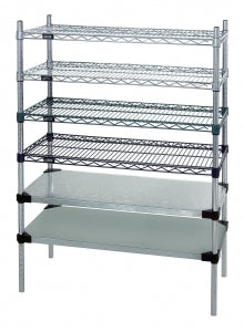 Quantum Storage Chrome Wire Shelves - 30" x 72" Chrome Wire Shelf - 3072C