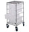 Single Bay Bin Cart with 4 Clear Bins, 21" x 24" x 45"