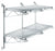 Quantum Storage Systems Shelving Unit Wall Mount Sets - Wall Mount Set with Two 14" Single Post Cantilever Arms and 4 Post Mount Brackets - CB14