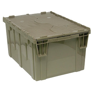 Quantum Storage Heavy-Duty Bin with Attached Top - Gray 21.3" x 17.3" x 12.5" Heavy-Duty Bin with Attached Top - QDC242012