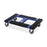 Quantum Storage Plastic Mobile Dolly - Plastic 18" x 30" Mobile Dolly with Padded Rubber Trim - DLY3018