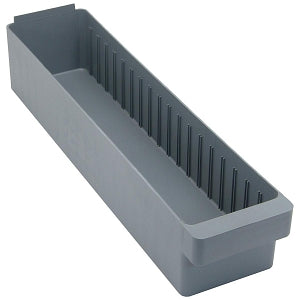 Quantum Storage Systems Super Tuff Euro Drawers - Gray 23.88" x 5.56" x 4.63" Super Tuff Euro Drawers - QED603 GRAY