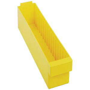 Quantum Storage Systems Super Tuff Euro Drawers - Yellow 17.63" x 3.75" x 4.63" Super Tuff Euro Drawers - QED604 YELLOW