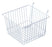 Quantum Storage Systems Cart Baskets - Grid Store Basket, 12" x 12" x 8" - GSPB12128