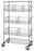 Quantum Storage Mobile Modular Wire Basket Units - 18" x 36" x 69" Mobile Modular Wire Basket Unit - M1836BC6C