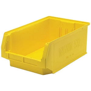 Quantum Storage Systems Magnum Bins - Magnum Bin, Yellow, 19.75"L x 12.38"W x 7.88"H - QMS532 YELLOW