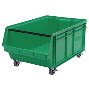 Quantum Storage Systems Mobile Magnum Bins - Green 18.38" x 29" x 14.88" Mobile Magnum Bin - QMS843MOB GREEN