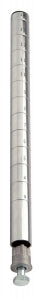 Quantum Storage Chrome Posts - 54" Chrome Post - P54C