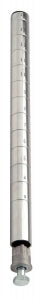 Quantum Storage Chrome Posts - 86" Chrome Post - P86C