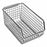 Quantum Storage Wire-Mesh Bins - Stack and Hang Wire-Mesh 4.25" x 7.25" x 3" Bins - QMB520C