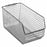 Quantum Storage Wire-Mesh Bins - Stack and Hang Wire-Mesh 5.25" x 10.75" x 5" Bins - QMB530C