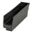 Black Economy Shelf Bin, 4-1/8"W x 17-7/8"L x 4"H