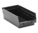 Black Economy Shelf Bin, 6-5/8"W x 11-5/8"L x 4"H