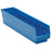 Quantum Storage Economy Shelf Bin - Blue Economy Shelf Bin, 4-1/8"W x 17-7/8"L x 4"H - QSB103BL