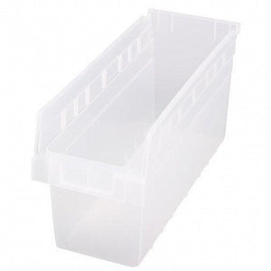 Quantum Storage Store-Max Clear Shelf Bins - BIN, 17-7/8" X 6-5/8" X 8", EA, CLEAR - QSB804CL