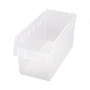 Quantum Storage Store-Max Clear Shelf Bins - SHF BIN, STOR MAX, CLRVW, 8-3/8WX17-7/8LX8H - QSB808CLC